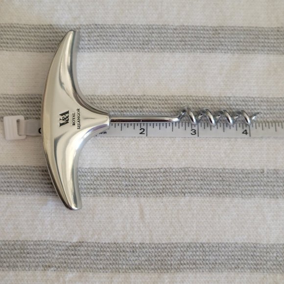 NIB Royal Selangor Victoria and Albert Museum William Morris Pewter Corkscrew - Picture 10 of 12